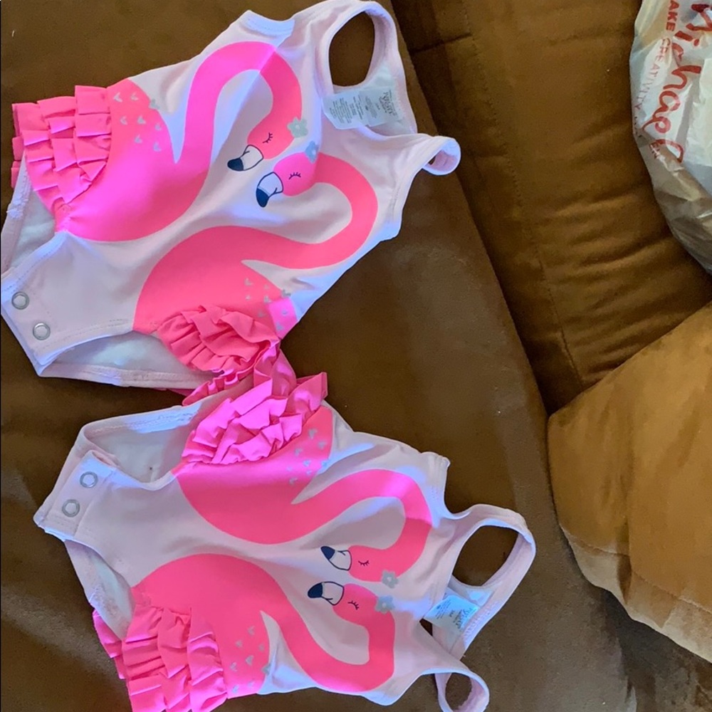 Two Baby swimsuits